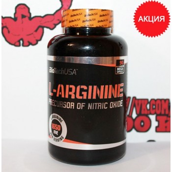 Аргинин: BioTech L-Arginine || 90капс