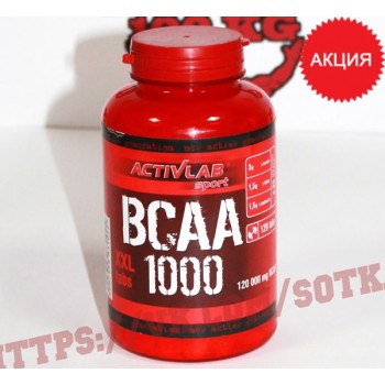 BCAA: Activlab Bcaa 1000 XXL || 120tabs